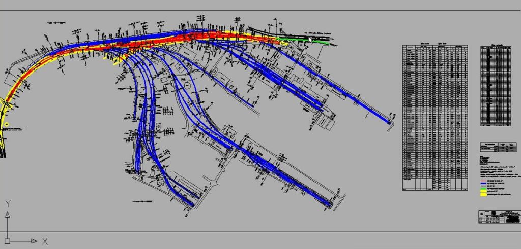 Przykładowy plan bocznicy kolejowej